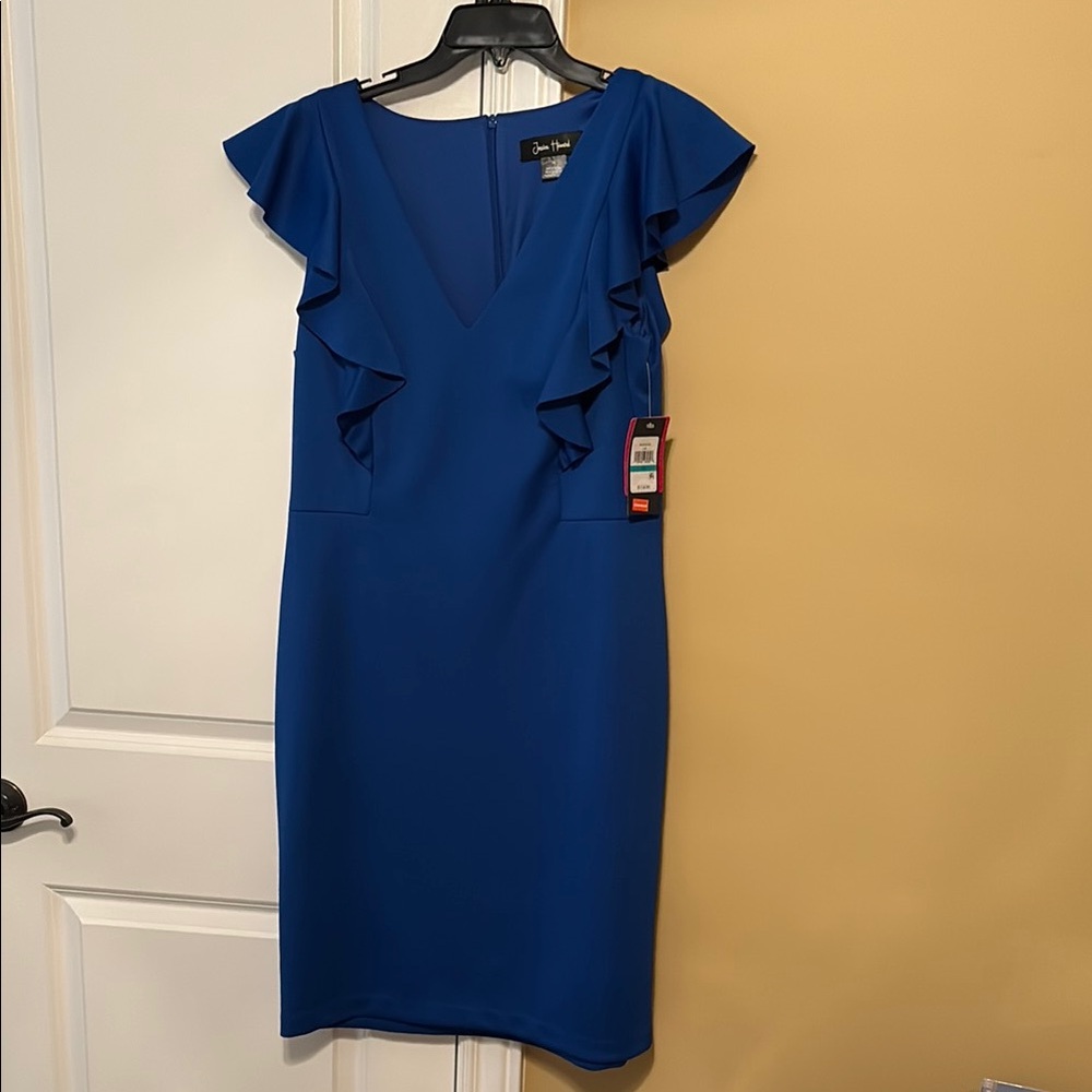 Royal blue Jessica Howard dress